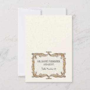 Gatsby Art Deco Jugendstil Imitate Golden Tulip Einladung