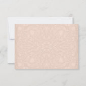 Gatsby Art Deco Jugendstil Imitate Golden Tulip Einladung (Rückseite)