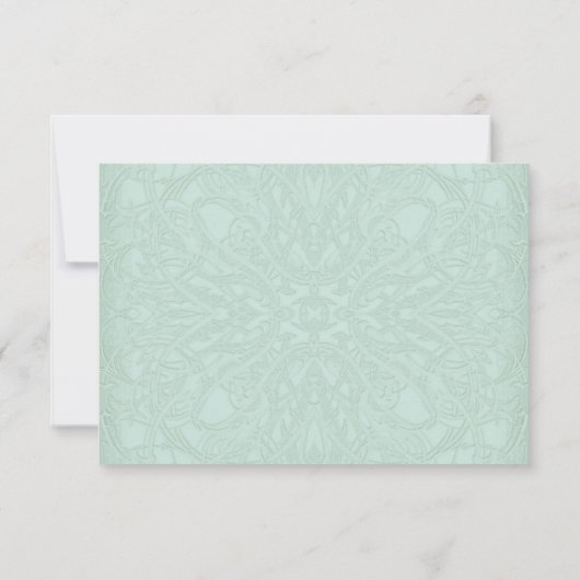 Gatsby Art Deco Jugendstil Imitate Golden Tulip Einladung (Rückseite)