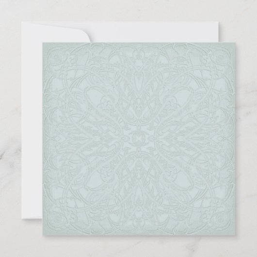 Gatsby Art Deco Jugendstil Imitate Golden Tulip Einladung (Rückseite)