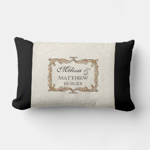 Gatsby Art Deco Jugendstil Imitate Golden Tulip Lendenkissen