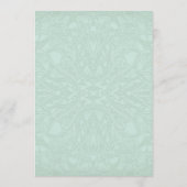 Gatsby Art Deco Jugendstil Imitate Golden Tulip Menükarte (Rückseite)