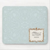 Gatsby Art Deco Jugendstil Imitate Golden Tulip Mousepad (Vorne)