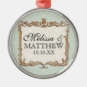 Gatsby Art Deco Jugendstil Imitate Golden Tulip Ornament Aus Metall