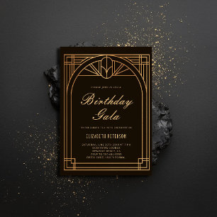 Gatsby Art Deco Nouveau Rahmen Roaring Twenties Ge Einladung