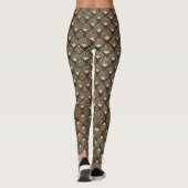 Gatsby Art Deco Style Leggings (Rückseite)