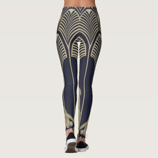 Gatsby Art Leggings (Rückseite)
