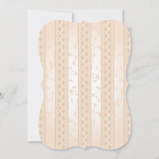 Gatsby Bridal Dusche Einladung (Rückseite)