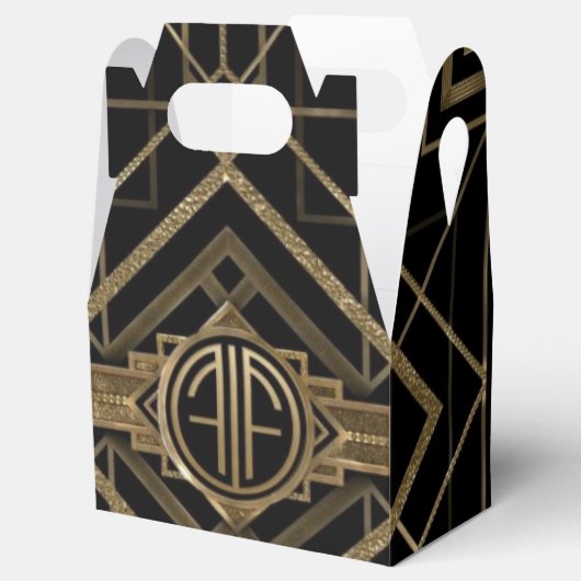 Gatsby Design Geschenkschachtel (Geöffnet)