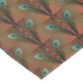 Gatsby Feathers Art Deko Design Tischdecke (Schrägansicht)