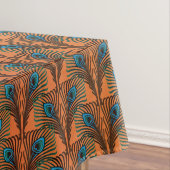 Gatsby Feathers Art Deko Design Tischdecke (Beispiel)