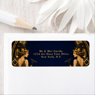 Gatsby Flapper Girls elegante Hochzeitsthemen 