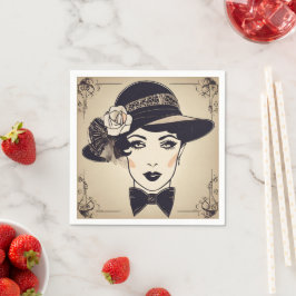 Gatsby Glamour Paper Napkin Serviette