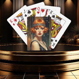 Gatsby-Glamour Spielkarten