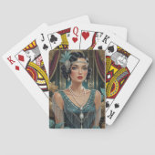 Gatsby-Glamour Spielkarten (Rückseite)