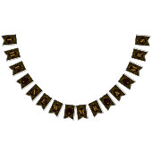 Gatsby Gold 2020er Hochzeit Wimpelkette (Alle)