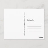 Gatsby Kunst-Deko-silberne Hochzeit danken Ihnen Postkarte (Rückseite)