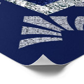 Gatsby Party Girl Poster (Ecke)