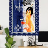 Gatsby Party Girl Poster (Heimbüro)