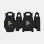 Gatsby Party Gold und Black Pop Fizz Clink Geschenkschachtel (Ungefaltet)