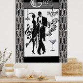 Gatsby Party Poster (Küche)