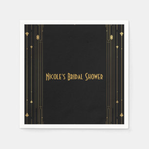 Gatsby Roaring 20's Elegant Serviette