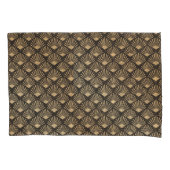 Gatsby Style Art Deco Lüftermuster Kissenbezug (Vorderseite)