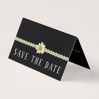 Gatsby Style Floral, Foto Save the Date Card