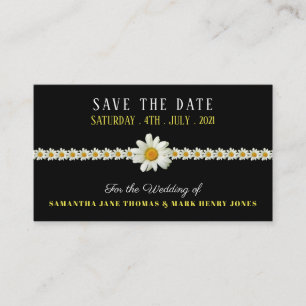 Gatsby Style Floral, Save the Date Begleitkarte