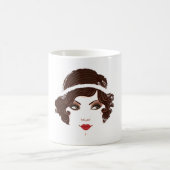 Gatsby Wedding Gatsby Gold Girl Tasse (Mittel)