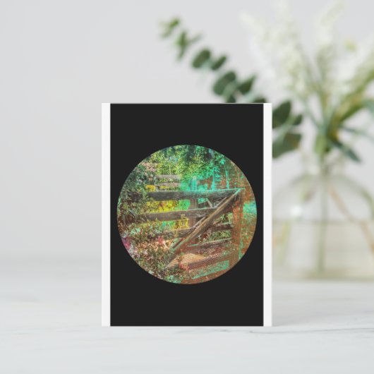 Gatter Postkarte (Stehend Vorderseite)