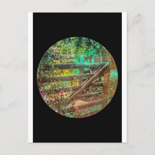 Gatter Postkarte (Vorderseite)