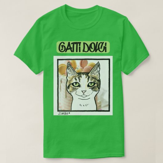 Gatti dolci Zarqa T-Shirt (Design vorne)