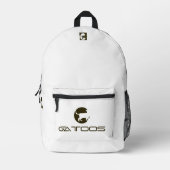 GATTOOS BEDRUCKTER RUCKSACK (Vorderseite)