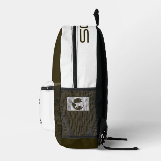 GATTOOS BEDRUCKTER RUCKSACK (Rechts)