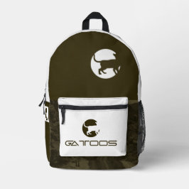 GATTOOS BEDRUCKTER RUCKSACK