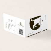 GATTOOS-Faltenkarte Visitenkarten (Vorderseite)