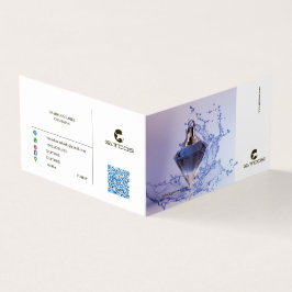 GATTOOS-Faltenkarte Visitenkarten