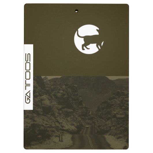 GATTOOS KLEMMBRETT (Rückseite)