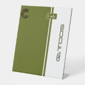 GATTOOS SOCKELSCHILD (Vorderseite)