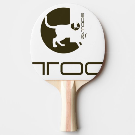 GATTOOS SPORT PONG PADDLE TISCHTENNIS SCHLÄGER (Vorderseite)
