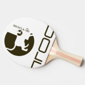 GATTOOS SPORT PONG PADDLE TISCHTENNIS SCHLÄGER (Seitenansicht)