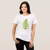 Gattung Dryopteris Tri-Blend Shirt (Vorderseite voll)