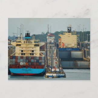 Gatun Locks 1 Postkarte