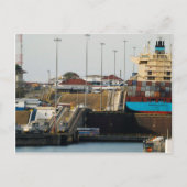 Gatun Locks 2 Postkarte (Vorderseite)