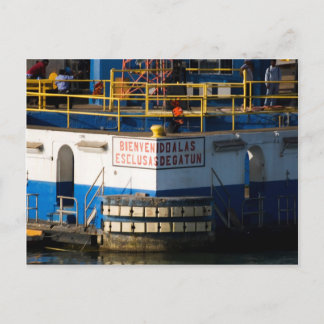 Gatun Locks 3 Postkarte