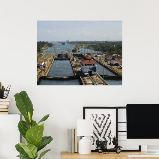 Gatun Locks 7 Poster (Heimbüro)