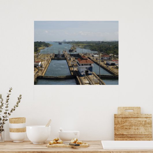 Gatun Locks 7 Poster (Küche)