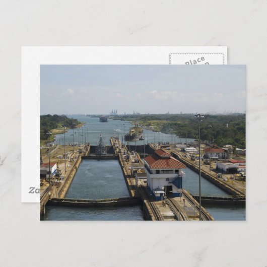 Gatun Locks 7 Postkarte (Vorne/Hinten)