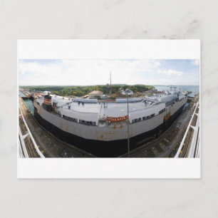 Gatun Locks 9 Postkarte